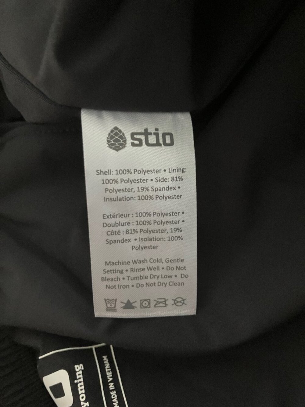 Stio Women's Fernos Insulated Knicker Abyss Black Size XS NWT $199 MSRP - Picture 2 of 13